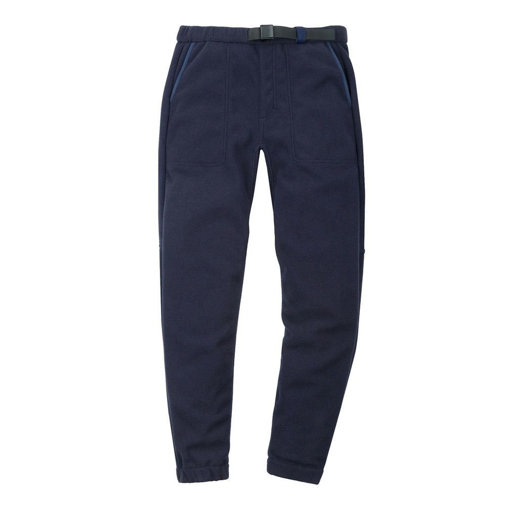 Edgevale Campfire Fleece Pants, size xs, navy blue, cozy fleece joggers